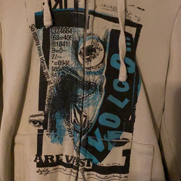 Super cute volcom zip up! - Picture 2 of 6